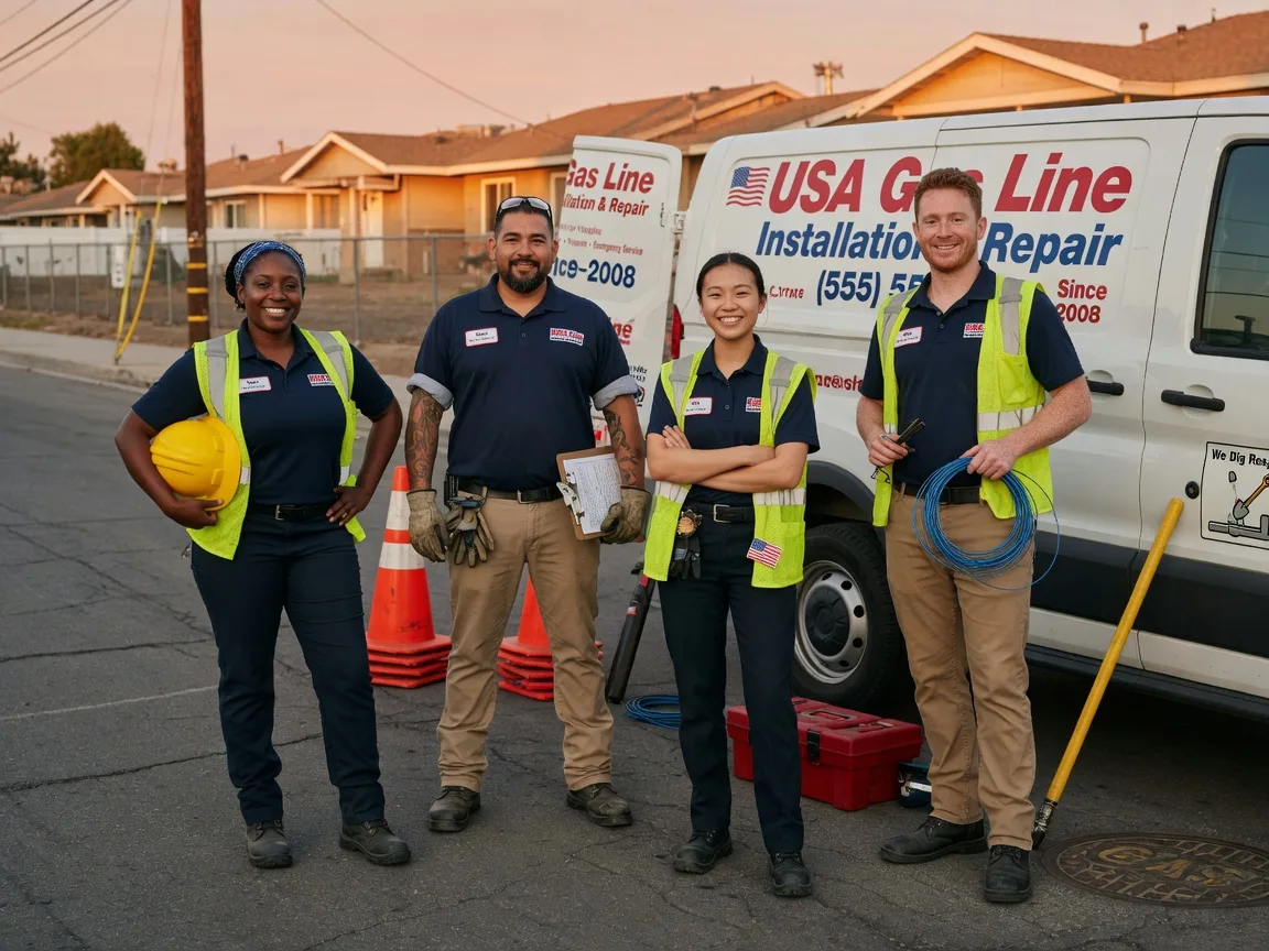 Gas Line Installation company in Algoma, MS